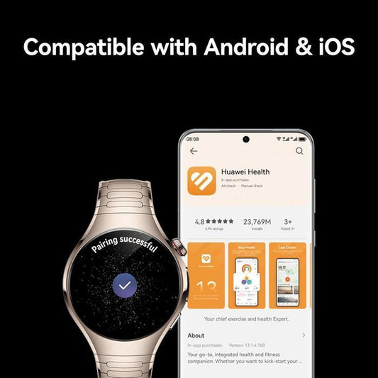 HUAWEI WATCH 5 ADVANCED AMOLED X-TAP SMARTWATCH NEXT GEN WITH WIRELESS CHARGING