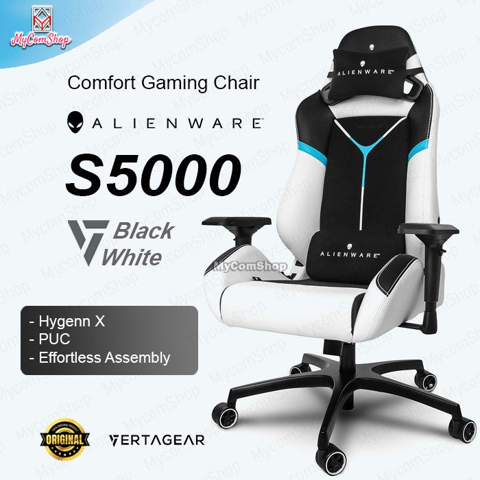 VERTAGEAR ALIENWARE S5000 RACING STYLE GAMING CHAIR VG-S5000 AW