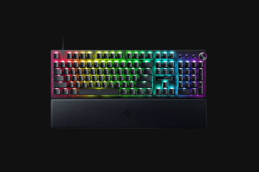 RAZER HUNTSMAN V3 PRO GAMING KEYBOARD MULTI-FUNCTION DIGITAL DIAL