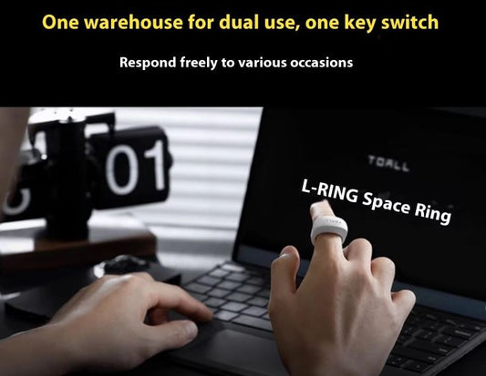 L RING PRO AI POWERED SMART RING WITH MULTI DEVICE WIRELESS REMOTE CONTROL