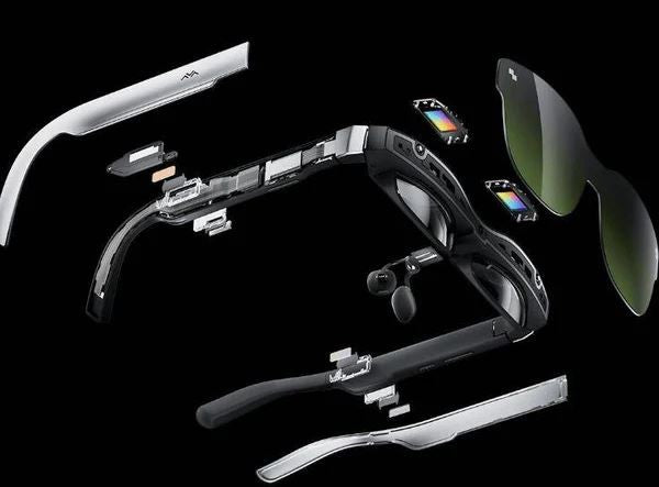 RAYNEO AIR 3 AR XR GLASSES SMART GLASSES 5TH GEN MICRO-OLED SUPPORT 120HZ DISPLAY
