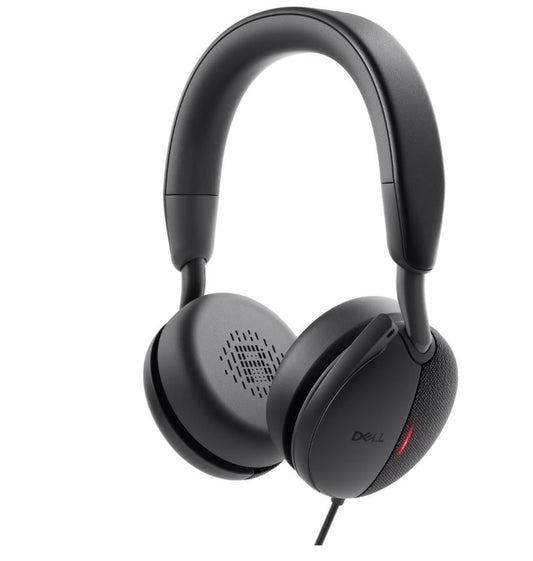 DELL PRO WIRED ANC HEADSET AI BASED MICROPHONE ACTIVE NOISE CANCELLATION - WH5024