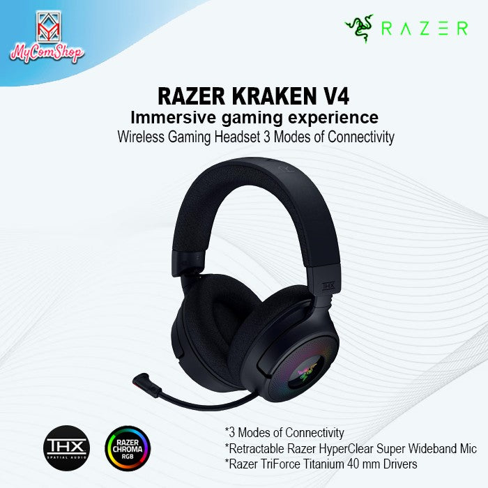 RAZER KRAKEN V4 WIRELESS GAMING HEADSET