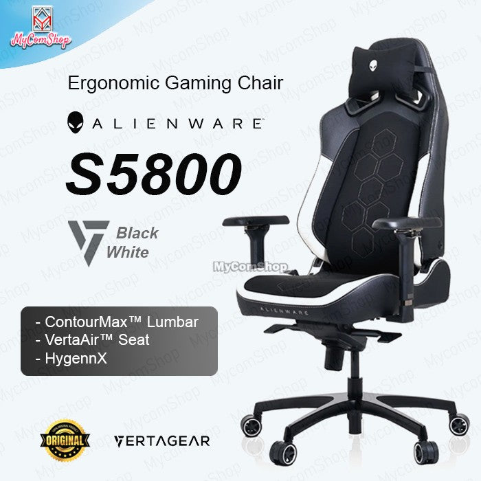 VERTAGEAR ALIENWARE S5800 ERGONOMIC GAMING CHAIR VG-S5800 AW