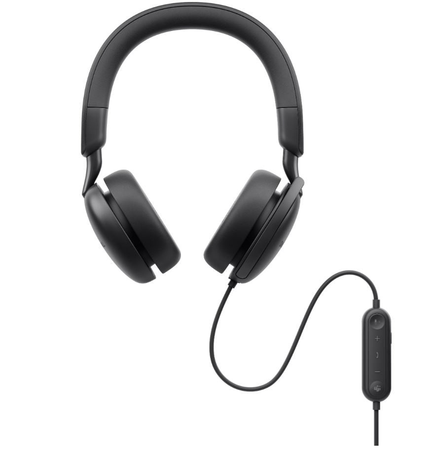DELL PRO WIRED ANC HEADSET AI BASED MICROPHONE ACTIVE NOISE CANCELLATION - WH5024