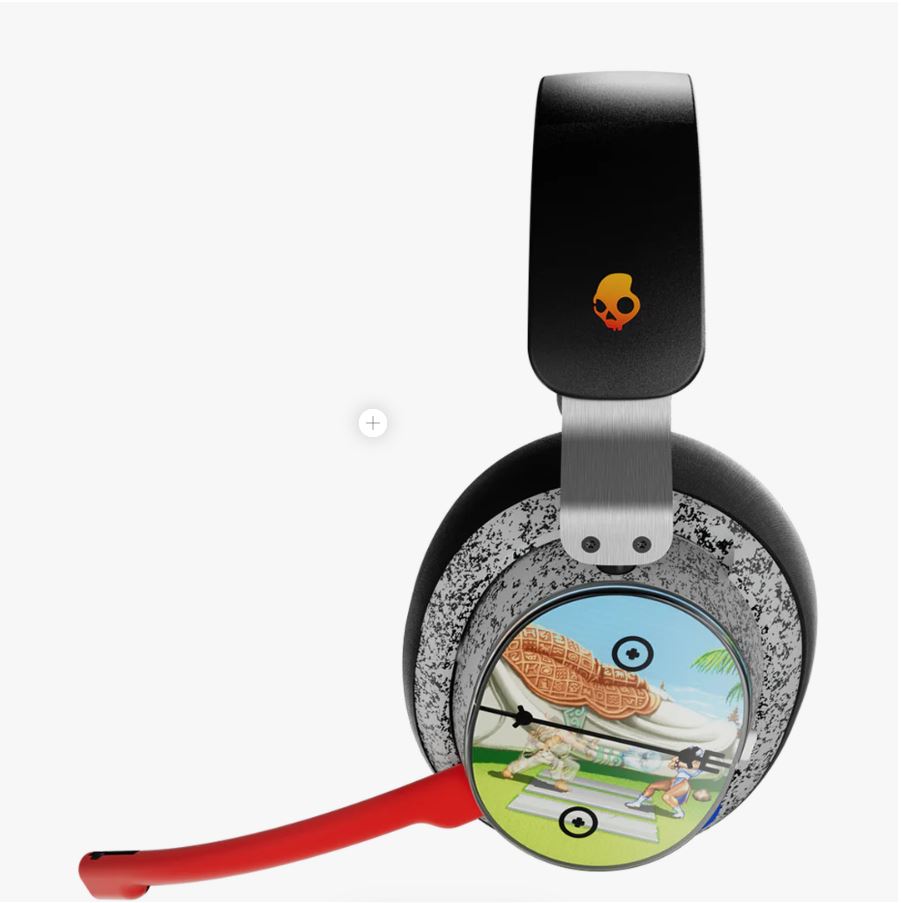 SKULLCANDY X STREETFIGHTER II PLYR GAMING WIRELESS HEADSET BLUETOOTH