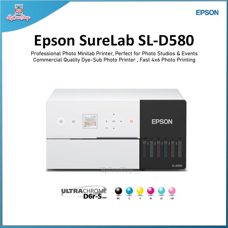 EPSON SURELAB SL-D580 PROFESSIONAL MINILAB PHOTO PRINTER PHOTOLAB SIX COLOR