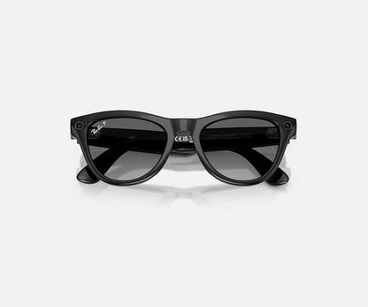 RAY-BAN META SKYLER AI SUNGLASSES GEN 2 POLARIZED LENSES GRAPHITE WITH FRAME SHINY BLACK