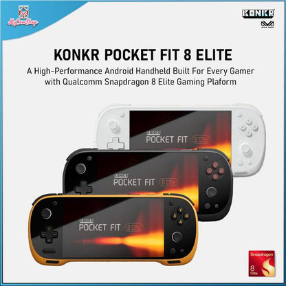 AYANEO KONKR POCKET FIT 8 ELITE SNAPDRAGON 8 ELITE ANDROID HANDHELD PORTABLE GAMING CONSOLE