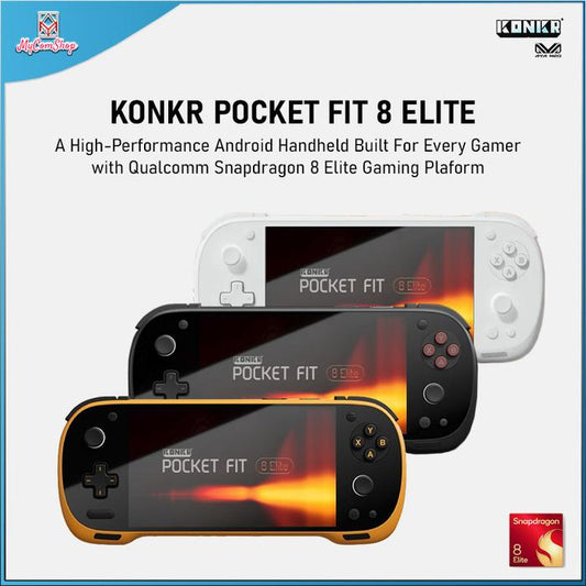 AYANEO KONKR POCKET FIT 8 ELITE SNAPDRAGON 8 ELITE ANDROID HANDHELD PORTABLE GAMING CONSOLE