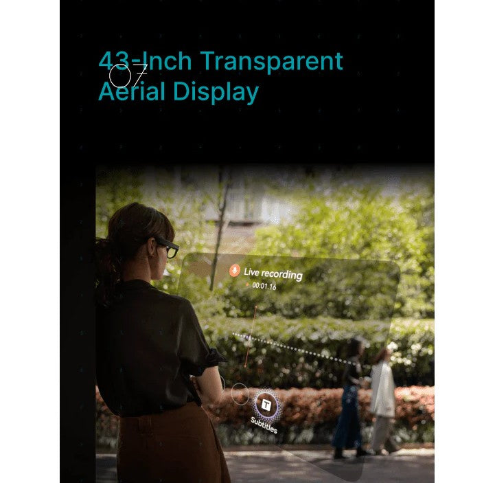 RAYNEO X3 PRO 2026 AI+AR SMART GLASSES FULL COLOR MICRO OLED WIFI BLUETOOTH