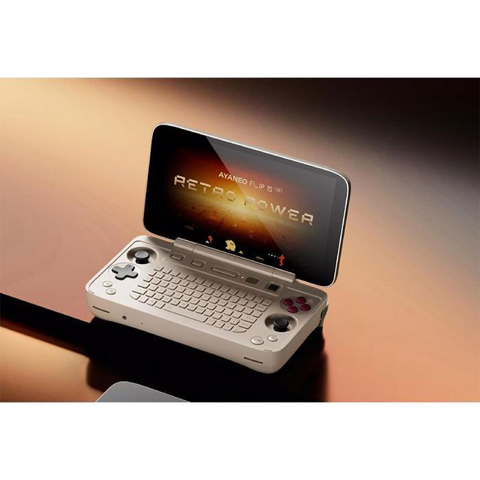 AYANEO FLIP 1S KB PORTABLE GAMING PC WINDOWS GAMING CONSOLE HANDHELD