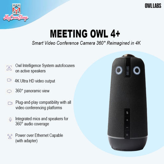 OWL LABS MEETING OWL 4+ ALL IN ONE VIDEO CONFERENCING 4K UHD 360 DEVICES