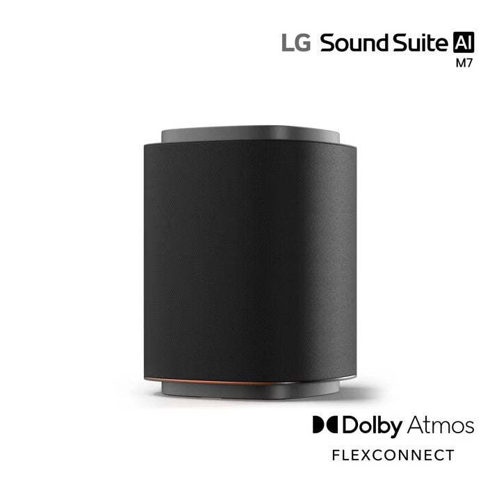 LG SOUND SUITE M7 PREMIUM SPATIAL AUDIO WIRELESS SPEAKER DOLBY ATMOS FLEXCONNECT CH 2.1.1