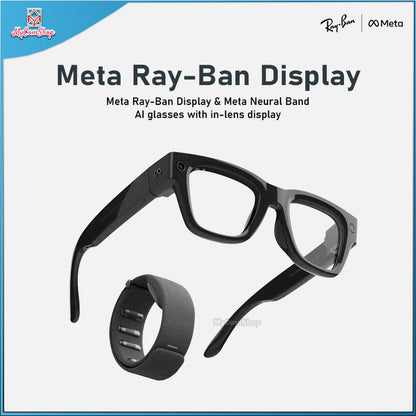 META RAY-BAN DISPLAY META AI GLASSES WITH NEURAL BAND
