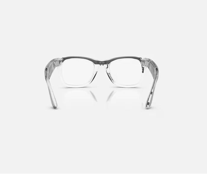 RAY-BAN META WAYFARER LIMITED EDITION META AI GLASSES GEN 2 MATTE TRANSPARENT FRAME TRANSITIONS RUBY LENSES