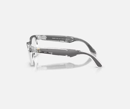 RAY-BAN META WAYFARER LIMITED EDITION META AI GLASSES GEN 2 MATTE TRANSPARENT FRAME TRANSITIONS RUBY LENSES