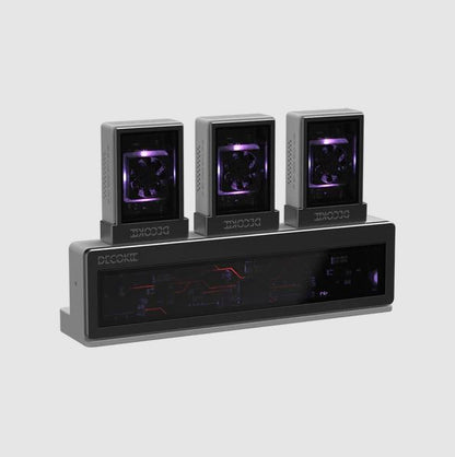DECOKEE DK-STATION PRO DK-DISK M.2 NVME SSD ENCLOSURE HUB X3 RGB LED