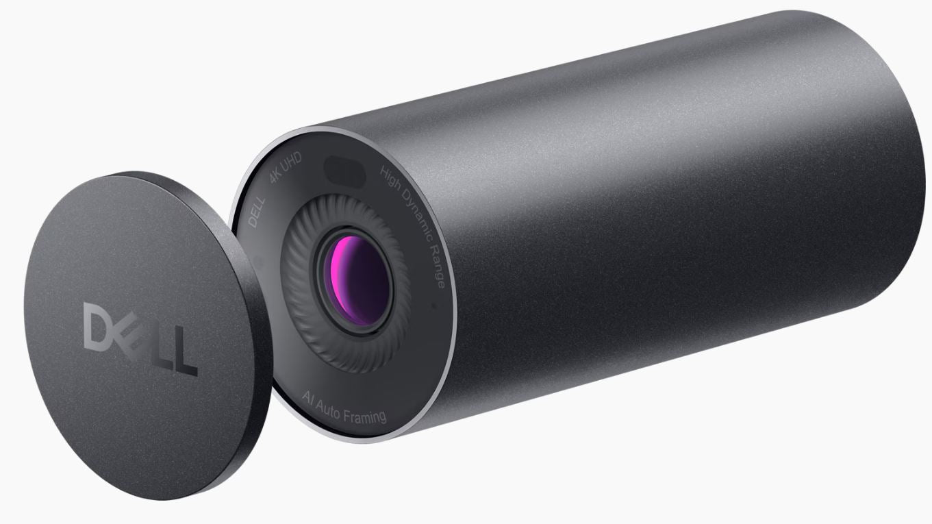 DELL ULTRASHARP WEBCAM WB7022 IMAGE QUALITY 4K UHD AI AUTO FRAMING ZOOM