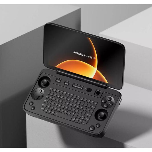 AYANEO FLIP 1S KB PORTABLE GAMING PC WINDOWS GAMING CONSOLE HANDHELD