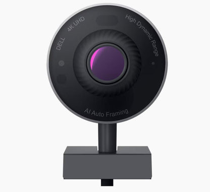 DELL ULTRASHARP WEBCAM WB7022 IMAGE QUALITY 4K UHD AI AUTO FRAMING ZOOM
