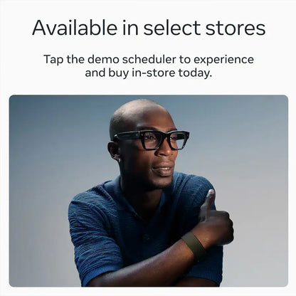 META RAY-BAN DISPLAY META AI GLASSES WITH NEURAL BAND
