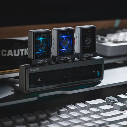 DECOKEE DK-STATION PRO DK-DISK M.2 NVME SSD ENCLOSURE HUB X3 RGB LED