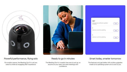 OWL LABS MEETING OWL 4+ ALL IN ONE VIDEO CONFERENCING 4K UHD 360 DEVICES