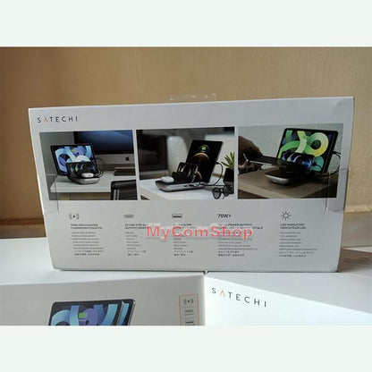 SATECHI DOCK5 MULTI DEVICE CHARGING STATION WITH WIRELESS CHARGING