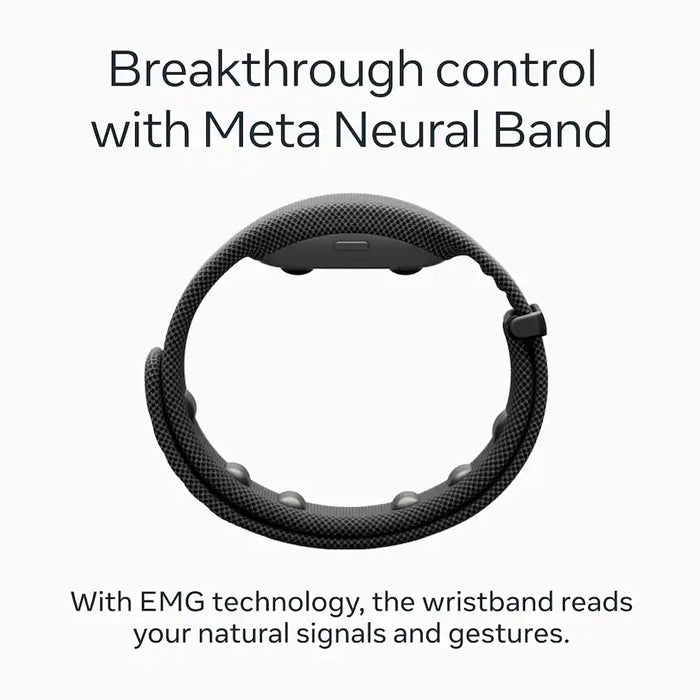 META RAY-BAN DISPLAY META AI GLASSES WITH NEURAL BAND