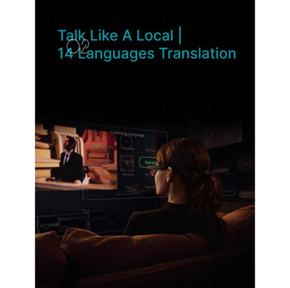 RAYNEO X3 PRO 2026 AI+AR SMART GLASSES FULL COLOR MICRO OLED WIFI BLUETOOTH