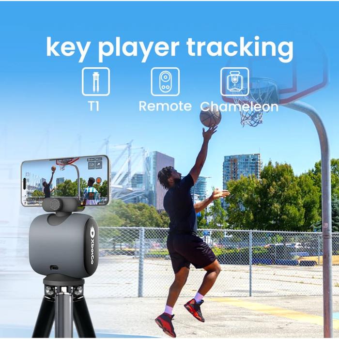 XBOTGO CHAMELON AI CAMERA SPORTS AUTOMATIC ULTRAWIDE 4K 360 ROTATION ALL-INCLUSIVE BUNDLE