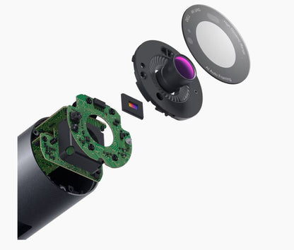 DELL ULTRASHARP WEBCAM WB7022 IMAGE QUALITY 4K UHD AI AUTO FRAMING ZOOM