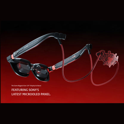 VITURE X PHANTOM BLADE ZERO PHANTOM BEAST XR GLASSES LIMITED EDITION GAMING XR WITH PRESCRIPTION FRAME COMPATIBLE