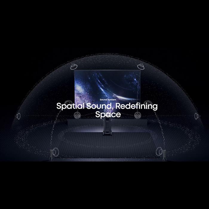 SOUNDCORE NEBULA X1 PRO MOBILE THEATER 4K PROJECTOR WITH WIRELESS 7.1.4 SOUND SPEAKER