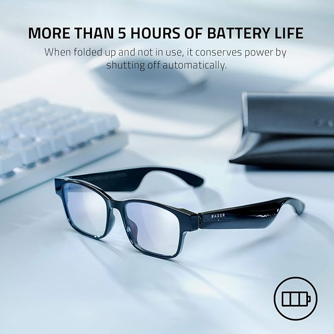 RAZER ANZU SMART GLASSES OPEN EAR AUDIO BLUETOOTH