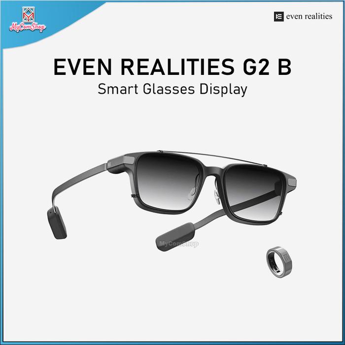 EVEN REALITIES G2 B SMART GLASSES DISPLAY AI BLUETOOTH WATER RESISTANCE