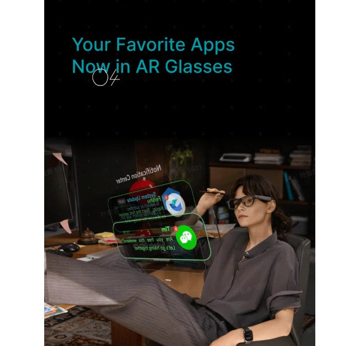 RAYNEO X3 PRO 2026 AI+AR SMART GLASSES FULL COLOR MICRO OLED WIFI BLUETOOTH