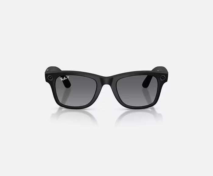 RAY-BAN META WAYFARER META AI SUNGLASSES GEN 2 POLARIZED LENSES GRAPHITE WITH MATTE BLACK FRAME
