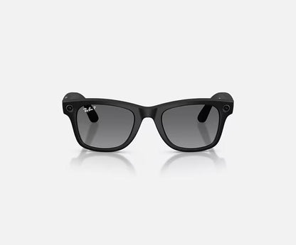RAY-BAN META WAYFARER META AI SUNGLASSES GEN 2 POLARIZED LENSES GRAPHITE WITH MATTE BLACK FRAME