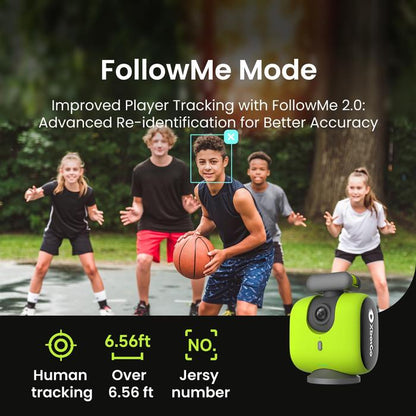 XBOTGO CHAMELON AI CAMERA SPORTS AUTOMATIC ULTRAWIDE 4K 360 ROTATION ALL-INCLUSIVE BUNDLE