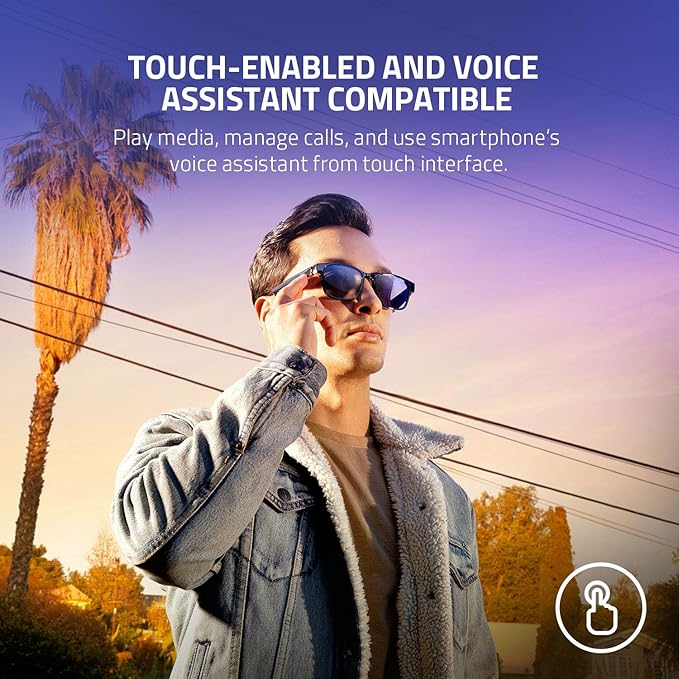 RAZER ANZU SMART GLASSES OPEN EAR AUDIO BLUETOOTH