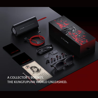 VITURE X PHANTOM BLADE ZERO PHANTOM BEAST XR GLASSES LIMITED EDITION GAMING XR WITH PRESCRIPTION FRAME COMPATIBLE