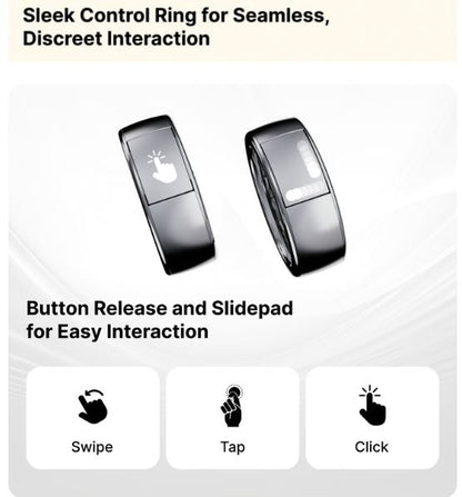 HALLIDAY GLASSES AI PROACTIVE INVISIBLE DISPLAY TRANSLATION COMPATIBLE PRESCRIPTION LENSES