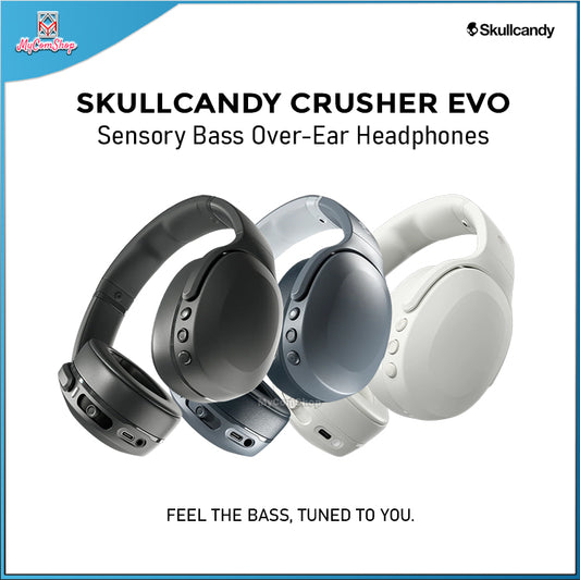 SKULLCANDY CRUSHER EVO SENSORY BASS OVER EAR