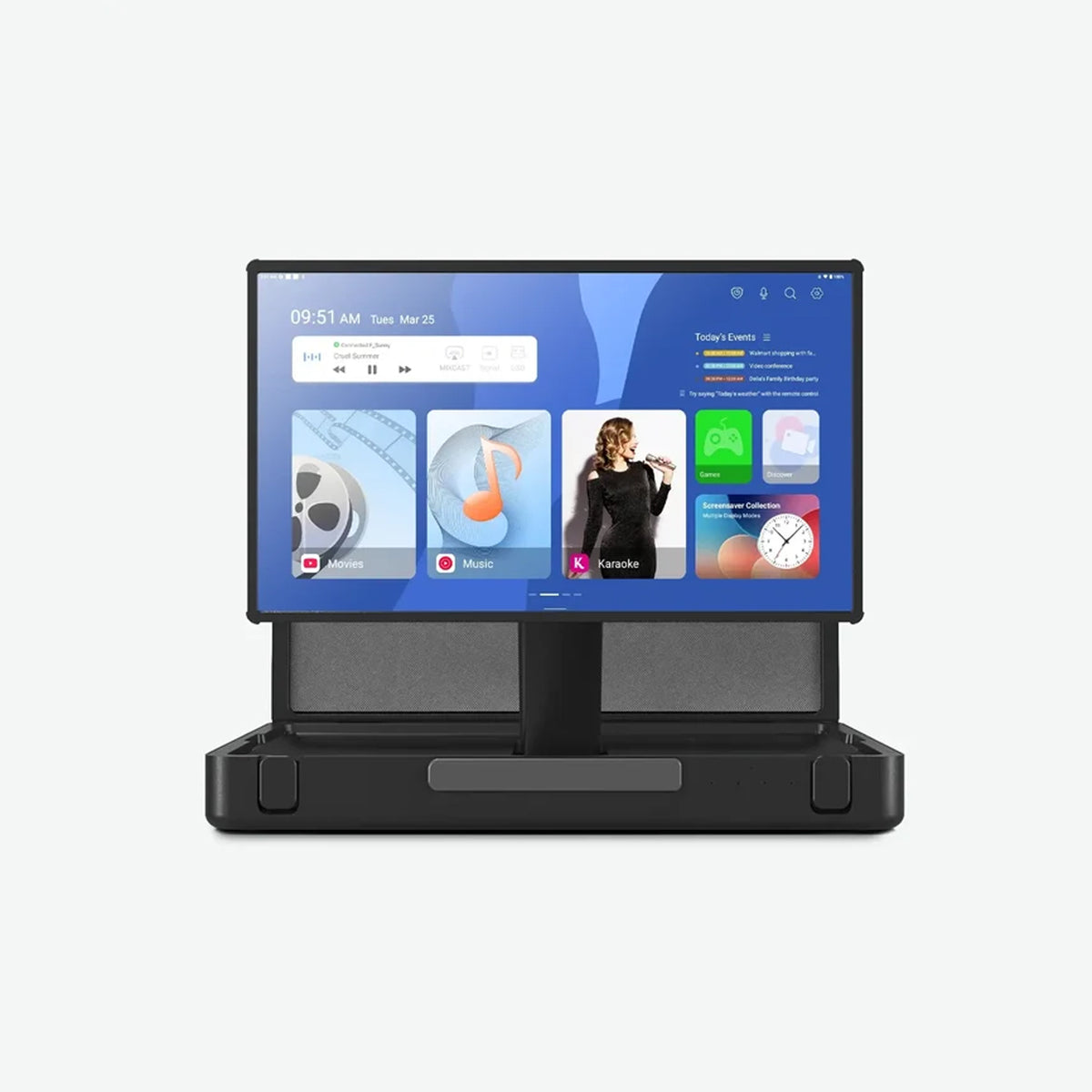 APOLOSIGN PACKGO 27 INCH BRIEFCASE PORTABLE TV 1080P FHD TOUCHSCREEN ANDROID