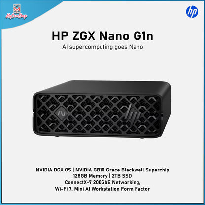 HP ZGX NANO G1N AI WORKSTATION NVIDIA GB10 GRACE BLACKWELL 128GB 2TB SSD