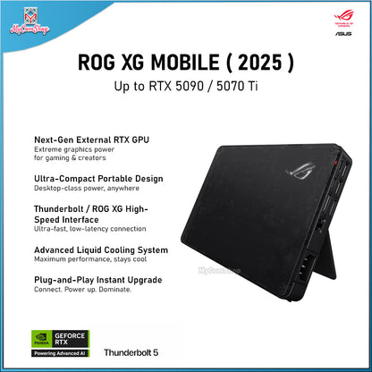 ASUS ROG XG MOBILE 2025 EXTERNAL GPU RTX 50 SERIES