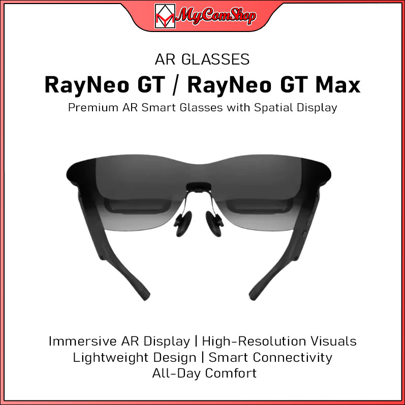RAYNEO GT MAX AR GLASSES MICRO-OLED 120HZ 3D 1200 NITS