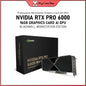 NVIDIA RTX PRO 6000 BLACKWELL WORKSTATION EDITION 96GB GRAPHICS CARD AI GPU